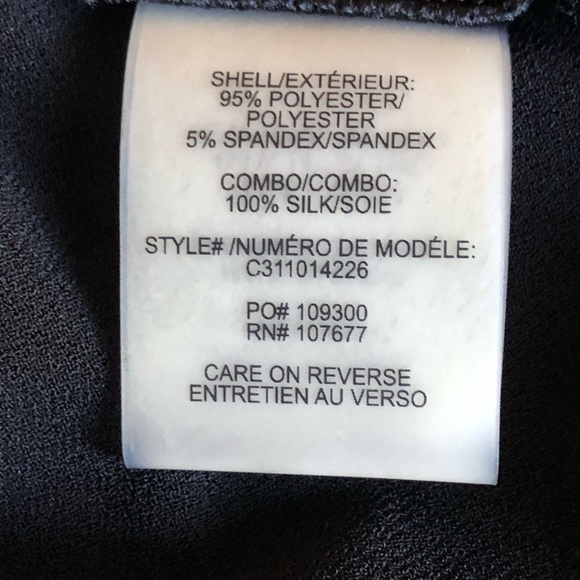 Alice & Olivia Keyhole Back Body Con Top Black Small - Picture 4 of 7